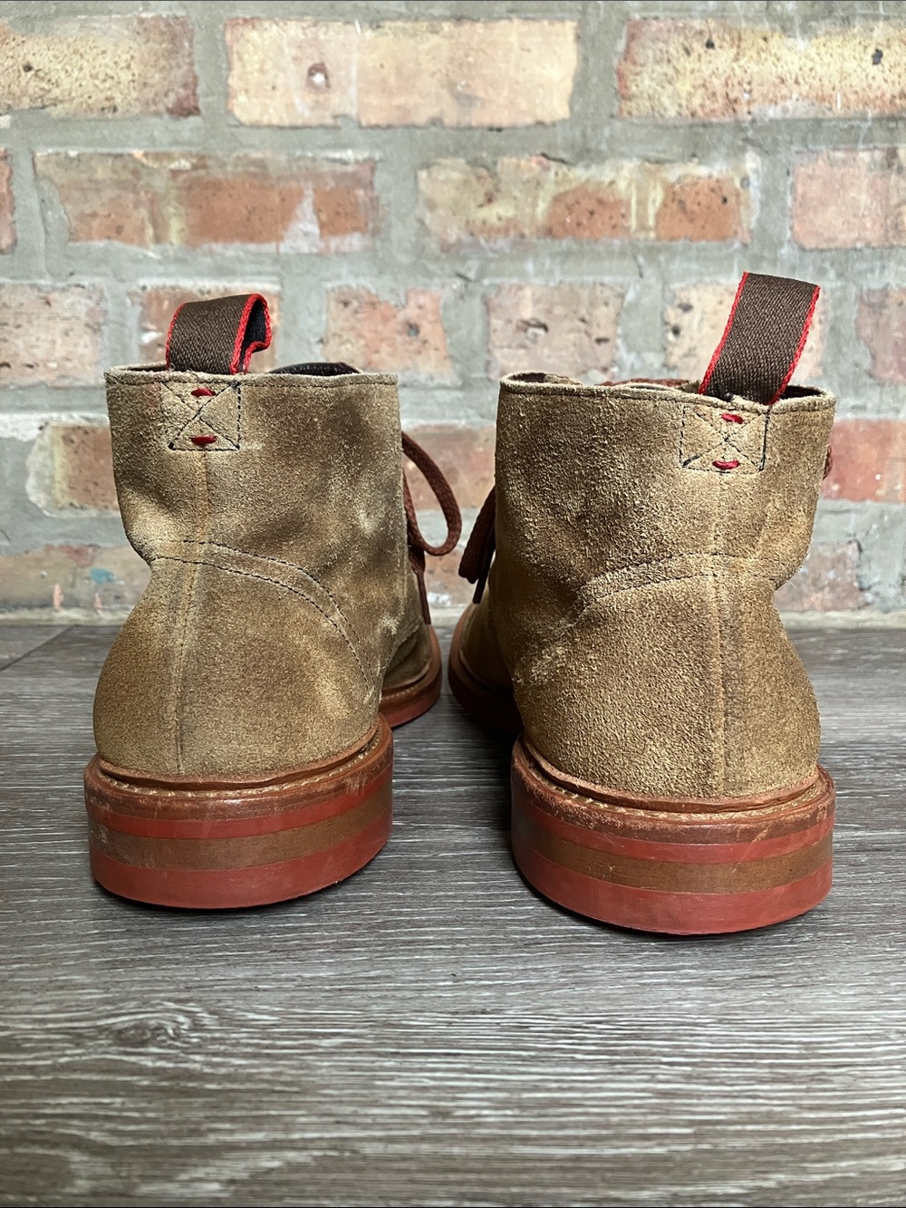 Allen Edmonds Patton Weatherproof Suede Cap-Toe Boots - Picture 7 of 17